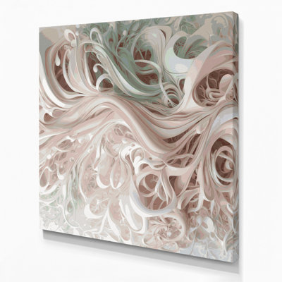Art mural sur toile Biomorphic Abstraction 51
