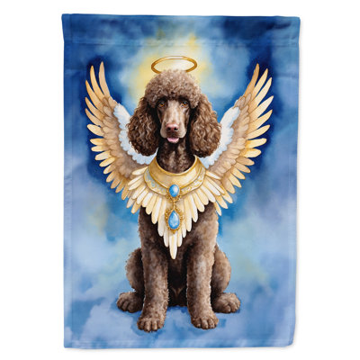 Drapeau chocolat maison caniche mon ange