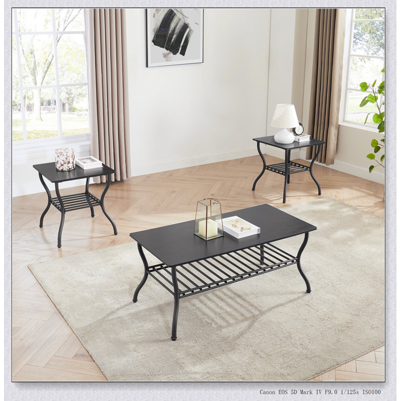Ensemble de tables basses 3 pièces