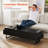 Moitoso Faux Leather Office Bench