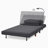 Elledge Twin 40.556'' Upholstered Convertible Sofa-770997832