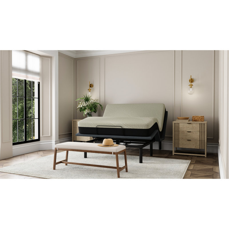 Matelas simple ferme en gel de 8 po - Réduit l'inconfort articulaire et musculaire, environnement de sommeil frais, housse à fermeture à glissière amovible pour soulager le stress, sommeil nocturne, microbien