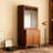 Rufous Glass + Solid Wood Display Cases