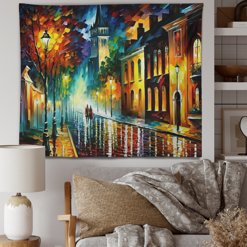 Polyester Tapestry, 50" H x 60" W