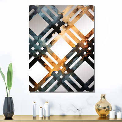 Rabago - Miroir abstrait, décoration murale MIR135508