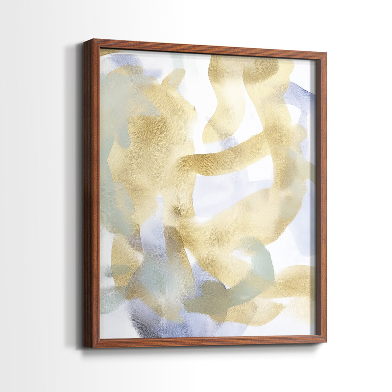 "ABSTRACT Series DCCXC" par J Paul, H 11 po x l 9 po, Noyer