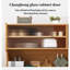 Armoire de rangement scandinave en bois massif