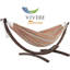 Hamac double avec support arqué en pin massif Holyoke Vivere - Offert en tissu Sunbrella ou en coton-1366963566-1349701295