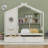 Lompico Wooden House Bed-1987714056-1987714054