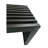 Dune Rounded Bench - Black