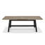 Mekela Extendable Oak Solid Wood Base Dining Table-804034634-804034633