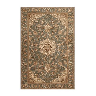 Tapis brun lavable à la machine