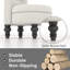 Fauteuil à oreilles capitonné en velours de 25,98 po de largeur Cynai-749088699