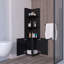 Armoire 2 portes avec 3 tablettes d'angle