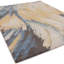 Deboran Swirl Blue/Yellow/Black Area Rug-1524785497
