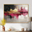 Expressionnisme de l'or rose foncé Fusion I - art néo-expressionniste-1509817222-1509817224-1509817230
