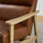 Eve Ford Genuine Leather Armchair-1555380938