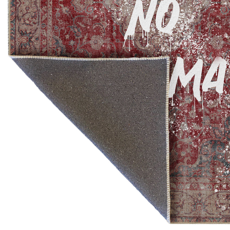 Tapis rouge Claret, Rectangle 5 pi 2 po x 7 pi 7 po