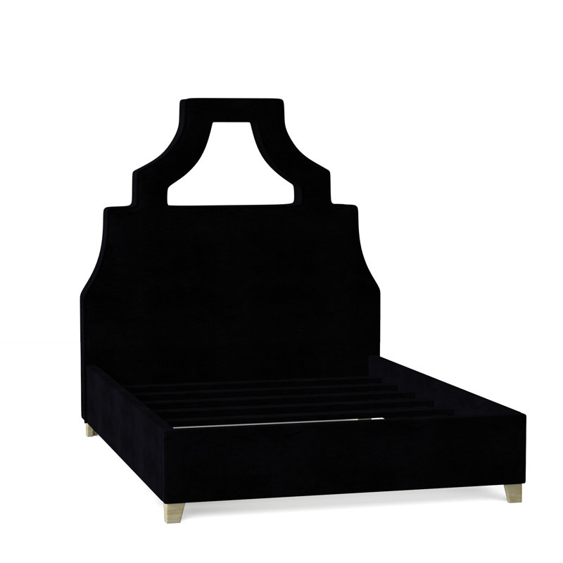 Natalie Upholstered Bed, Full, Bella Brown Sugar, Natural