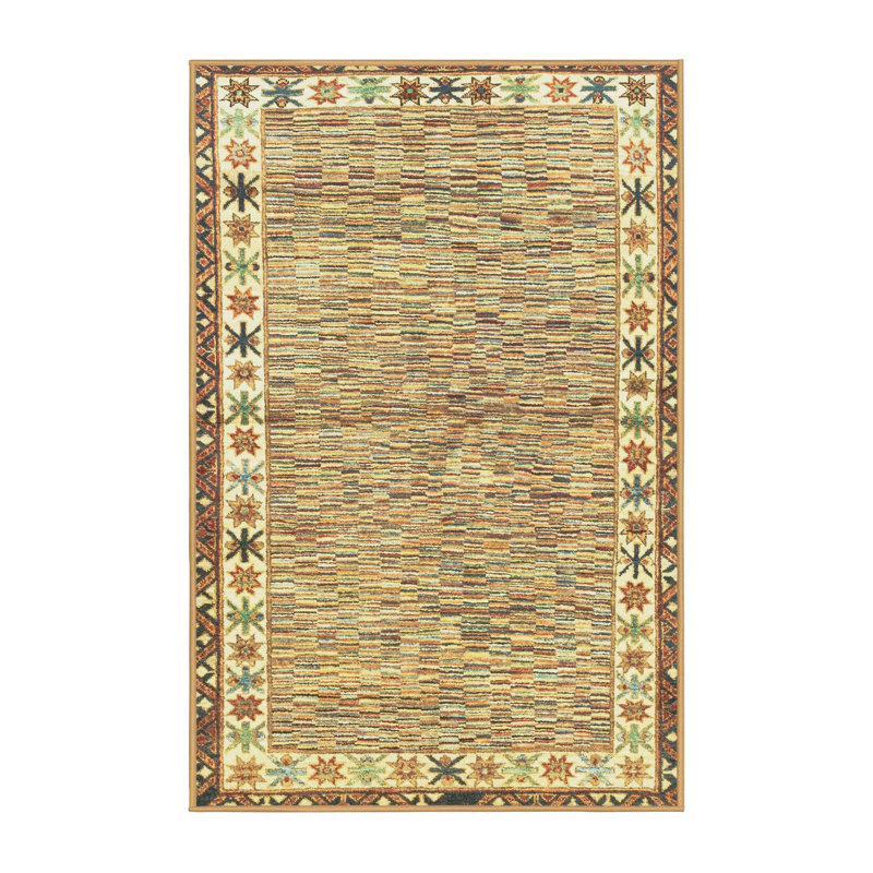 Abstract Indoor Rug, Rectangle 3' x 5'