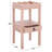 1-Drawer Accent Table with Scalloped Edges-1933305031