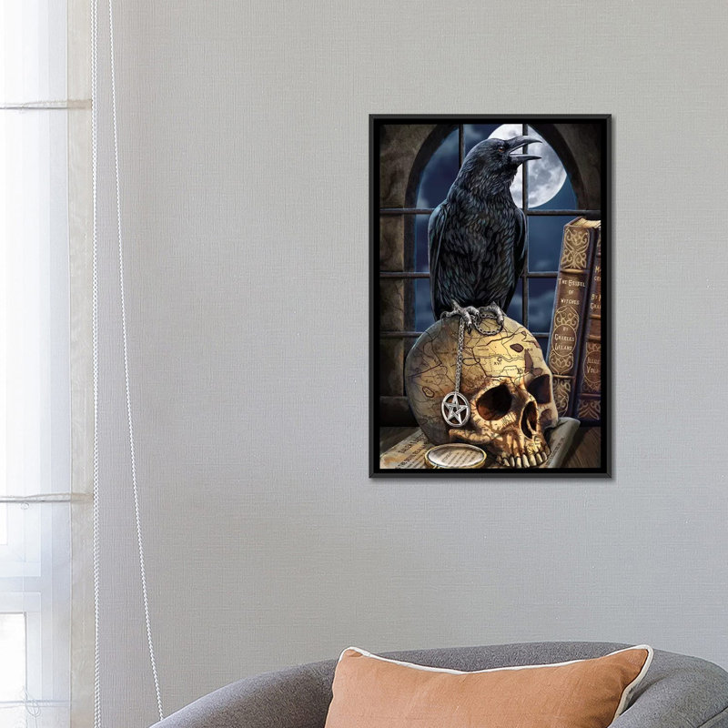«Salem's Familiar», impression sur toile, H 40 po x l 26 po x P 1,5 po, Toile tendue, Pas de tapis