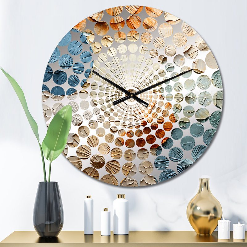 Kadynn - Seashell Wall Clock, Small