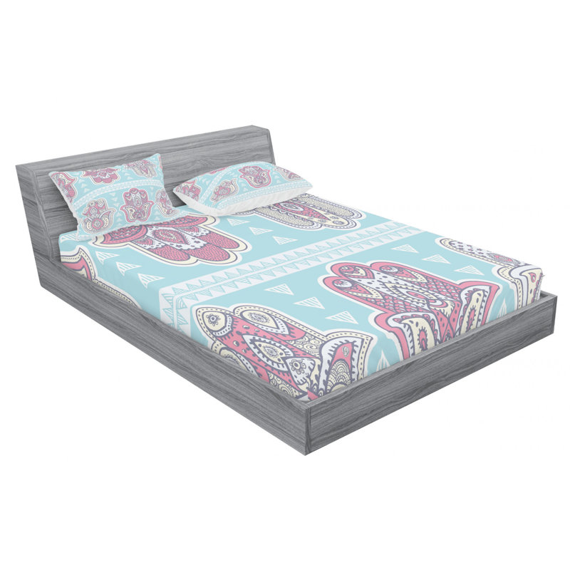 Microfiber Sheet Set, Full Sheet Set with Fitted Sheet