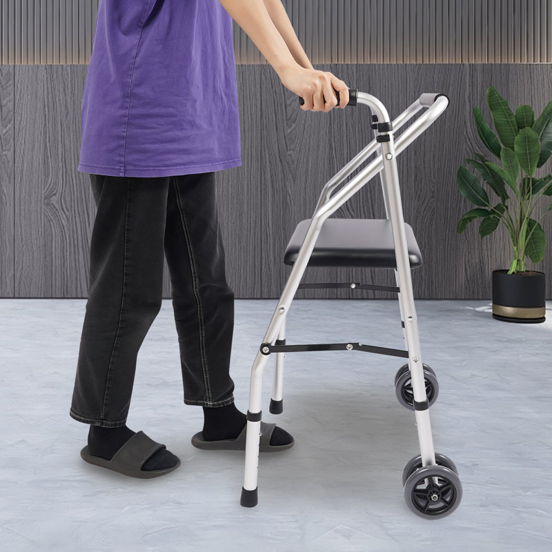 Adjustable Height Walker, Folding Walker, Foldable Walker