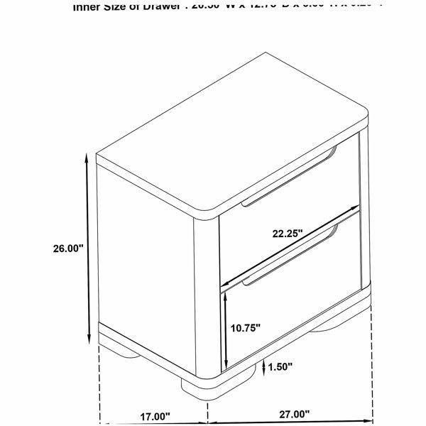 Dimensions du produit
