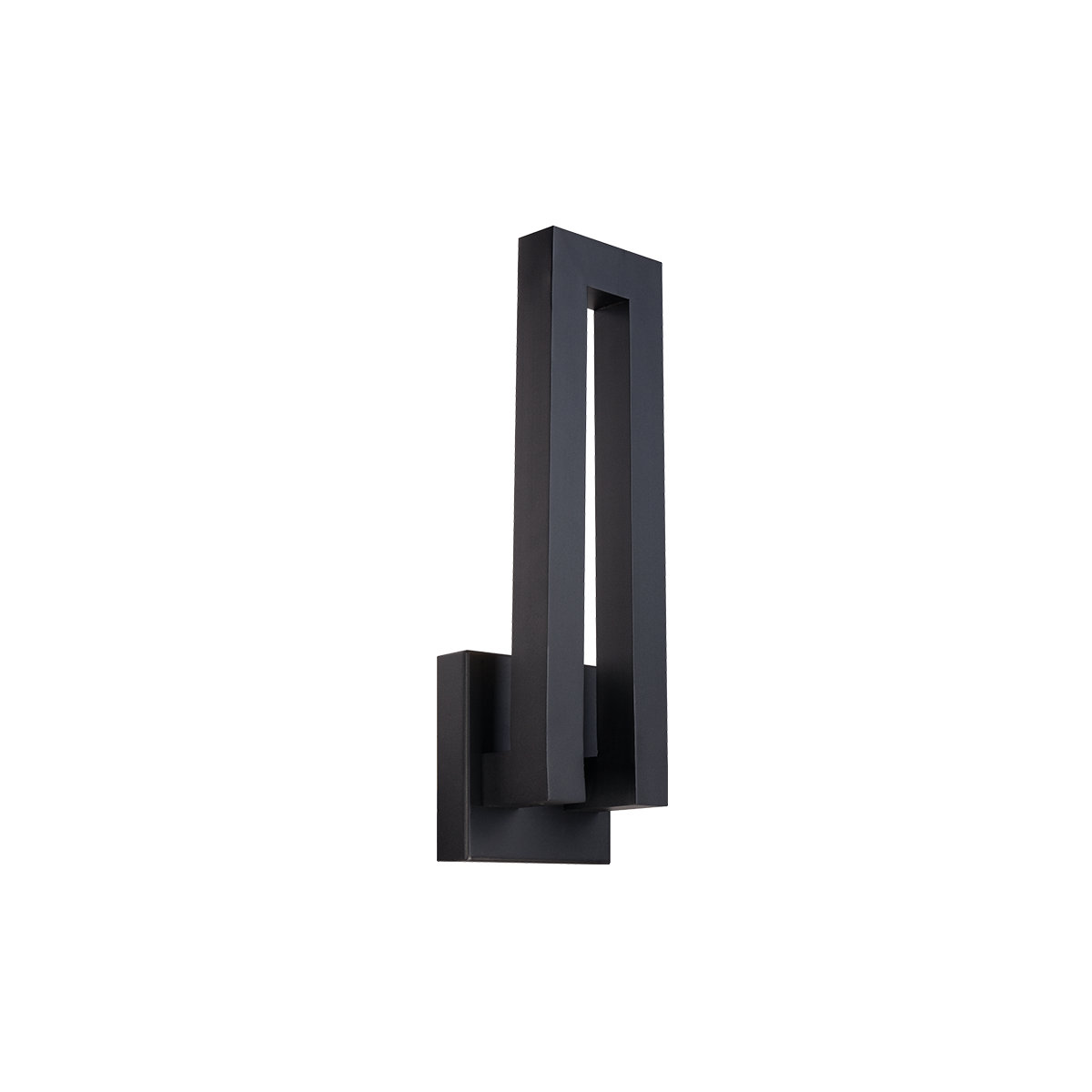 Forq 2 Light Novelty Outdoor Wall Light, Black