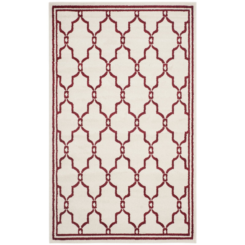 Moffitt Geometric Indoor / Outdoor Area Rug, Rectangle 152 x 244 cm