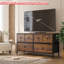 Meuble télé avec commode 6 tiroirs pour commode de chambre à coucher, commodes et commodes-174358122