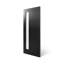 Porte d'entrée en fibre de verre 36 po x 80 po à droite avec verre givré et cadre en PVC blanc 36 po x 80 po-130075392