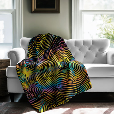 Light Swirls - 1 Piece Blanket