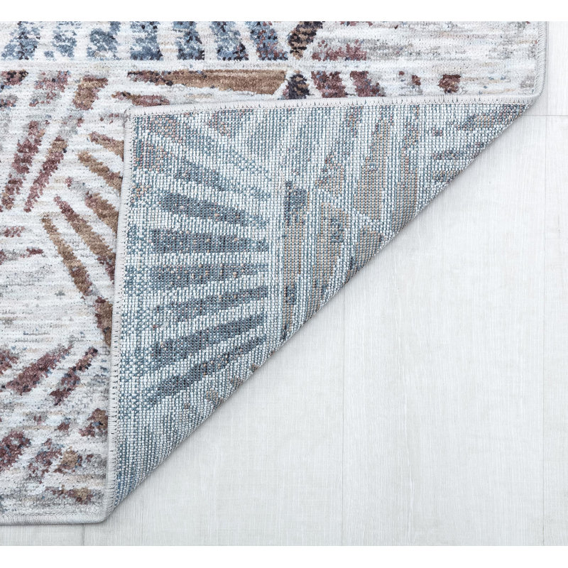 Tapis gris Celestia, Rectangle 5 pi 3 po x 7 pi
