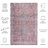 Tucson Performance Machine Washable Oriental Rug-1817059972
