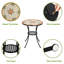 Milliken Round Outdoor Bistro Table , 60cm cm W 60cm cm D