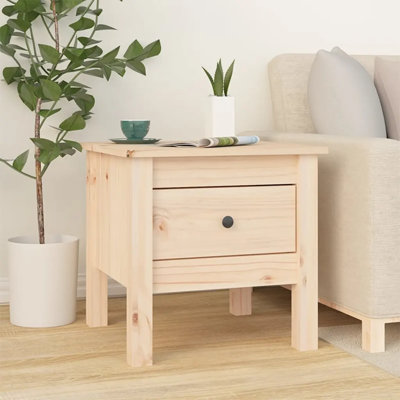 Jusuf Side Table with Storage