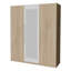 Temirlan 3 Door Manufactured Wood Wardrobe