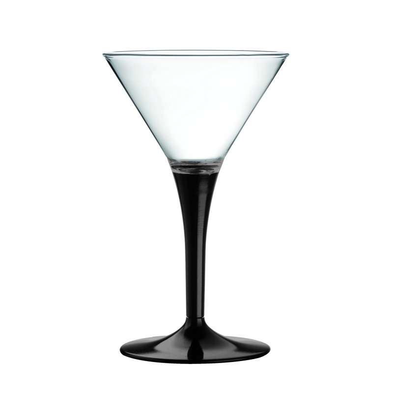 Polycarbonate Martini Glass - 6 Pieces - Amber, Beryl