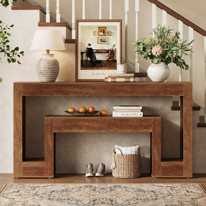 Console 63 po pour vestibule