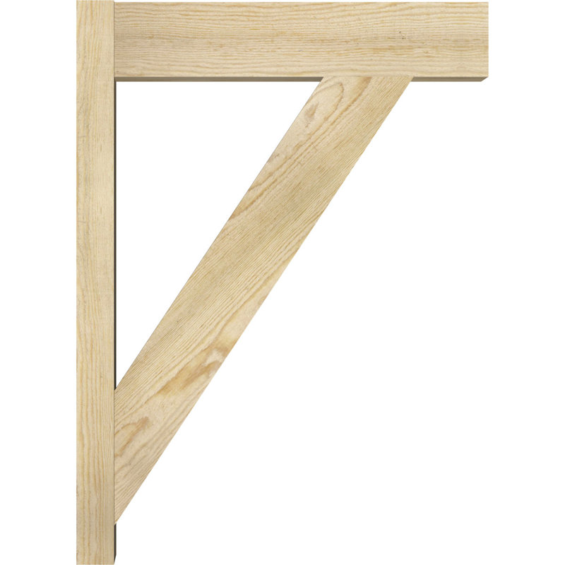 Pavé traditionnel traditionnel, P 22 po x H 30 po, Sapin Douglas de 6 po (sciage brut)