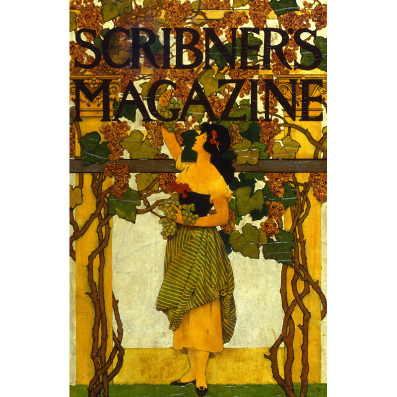 A Grape Gatherer (couverture de magazine Scribner)