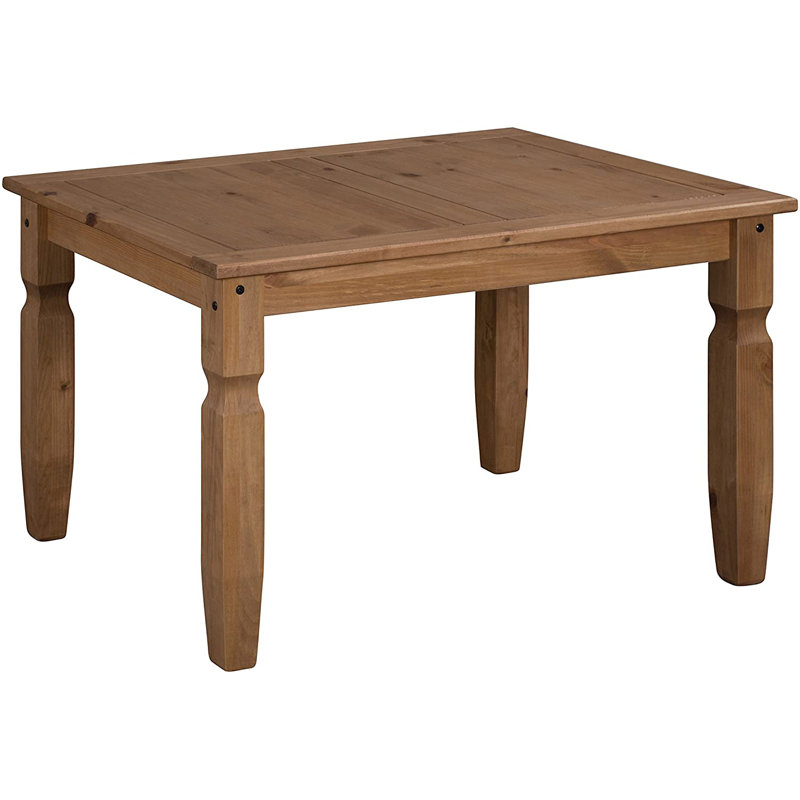 Bridewell Pine Solid Wood Dining Table, 76 x 152 x 91cm