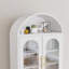 Metal Tall Arched Cabinet-657436360