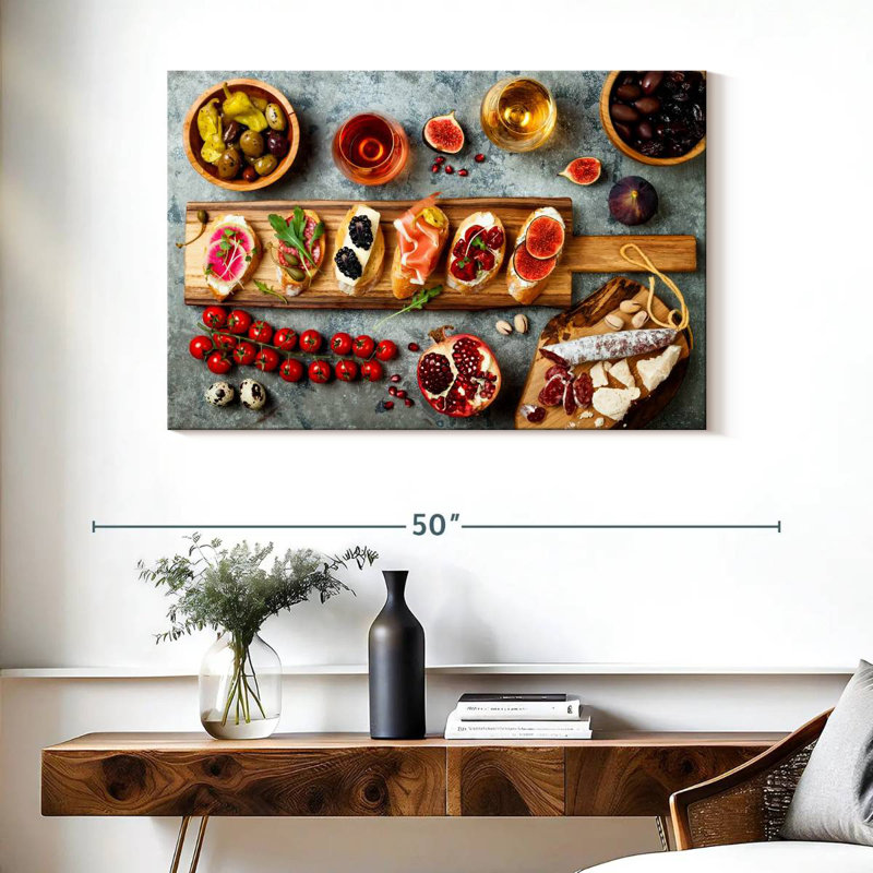 Yarlin, Antipasti italien, H 26 po x l 39 po