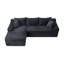 Canapé modulaire 106,3 po Cloud-1679663074