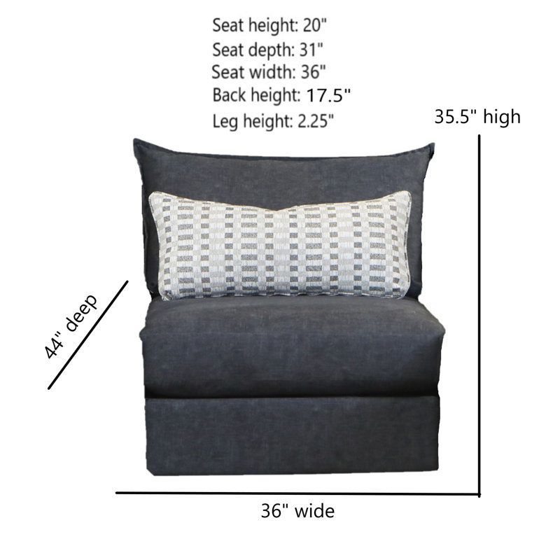 Chaise sans accoudoirs Argo Ash