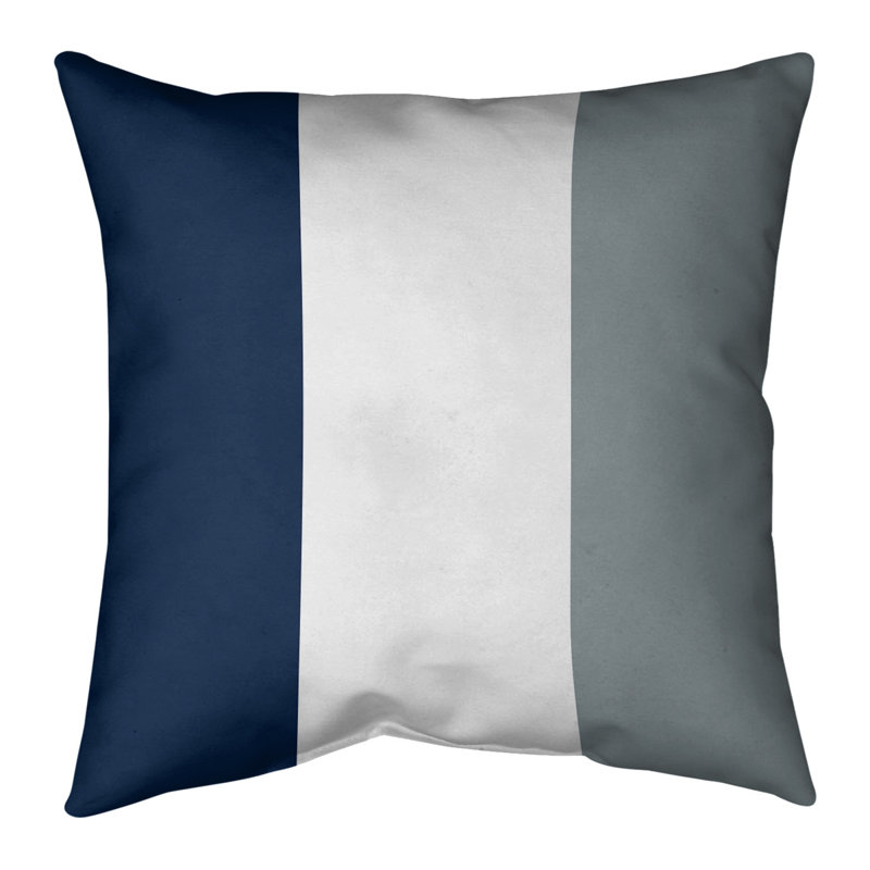 Housse de coussin , 20 po x 20 po, Touche blanche, à l'étranger, Sergé de coton